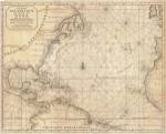 1683 Mortier Map of North America, the West Indies, and the Atlantic Ocean