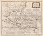 1720 Map of the West Indies