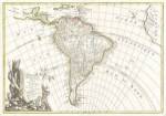 1762 Janvier Map of South America