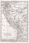 1780 Raynal and Bonne Map of Peru