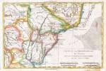 1780 Raynal and Bonne Map of South America
