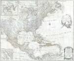 1788 Schraembl - Pownall Map of North America the West Indies