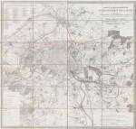 1852 Andriveau Goujon Map of Paris and Environs, France