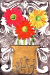 3 Tin Flowers by Kaeli Smith