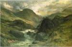 A Canyon, 1878 by Gustave Dore