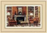 A Cozy Neoclassical Book Rooms by Mark Hampton