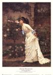 A Girl and Roses by Auguste Toulmouche