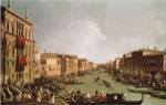 A Regatta on the Grand Canal by Giovanni Antonio Canaletto