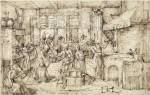 A Scene in a Forge by Jan Verbeeck