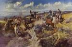 A Tight Dally And A Loose Latigo by Charles Marion Russell