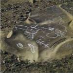 Aboriginal Rock Engraving So. Kolan East Queensland Australia