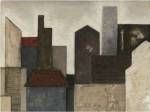 Abstract Metropolis I by Megan Meagher
