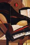 Abstract Piano by Paul Brent