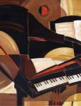 Abstract Piano - mini by Paul Brent