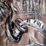 Abstract Saxaphone