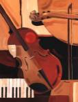 Abstract Violin by Paul Brent