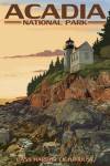 Acadia Park Bass Harbor Lighthouse by Lantern Press