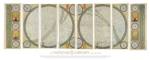 Adam Schall von bell - Eight Part Chinese Astrological Map Size 24x60 by Adam Schall Von Bell
