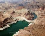 Aerial view of the Hoover Dam- Arizona