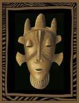 African Mask II by Chariklia Zarris