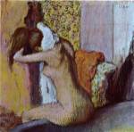 After the Bath by Edgar Degas