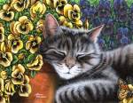 Afternoon Nap Horizontal by Marilyn Barkhouse