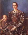 Agnolo Bronzino - Eleanore and Son Size 21x26 by Agnolo Bronzino