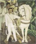 Agrarian Leader Zapata by Diego Rivera