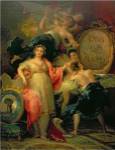 Allegory of the City of Madrid, 1810 by Francisco De Goya