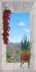 Aloe and Chilis I by Dina Farris Appel