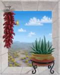 Aloe and Chilis II by Dina Farris Appel
