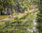 Along The Canal by Thomas Linker