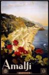 Amalfi, travel poster
