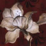 Amaryllis on Red II by Lanie Loreth