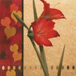 Amaryllis Red Damasque by Tan Chun