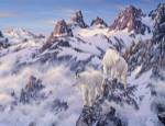 Among The Clouds - Mtn. Goat by Jeff Tift