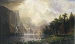 Among the Sierra Nevada, California, 1868 by Albert Bierstadt