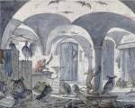 An Enchanted Cellar with Animals by Cornelis Saftleven