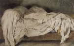 An Unmade Bed by Eugene Delacroix