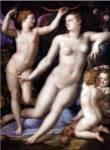 Angelo Bronzino - Venus, Cupid and Envy