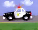 Anthony Morrow - Police Car Size 7x9 by Anthony Morrow