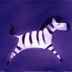 Anthony Morrow - Zebra Size 7x7 by Anthony Morrow