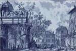 Antique Blue View I by Francesco Piranesi