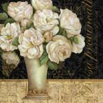 Antique Floral Still Life I by Pamela Gladding