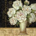 Antique Floral Still Life II by Pamela Gladding
