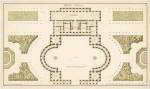 Antique Garden Plan II by Jean F. De Neufforge
