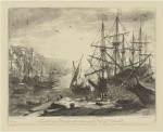 Antique Harbor III by Claude Lorraine
