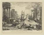 Antique Harbor V by Claude Lorraine