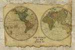 Antique Map I by Beth Albert