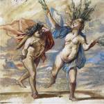 Apollo and Daphne by Jan Boeckhorst